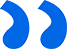 Quotes blue icon